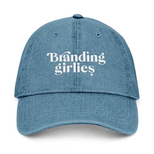 Denim Hat (Embroidery)